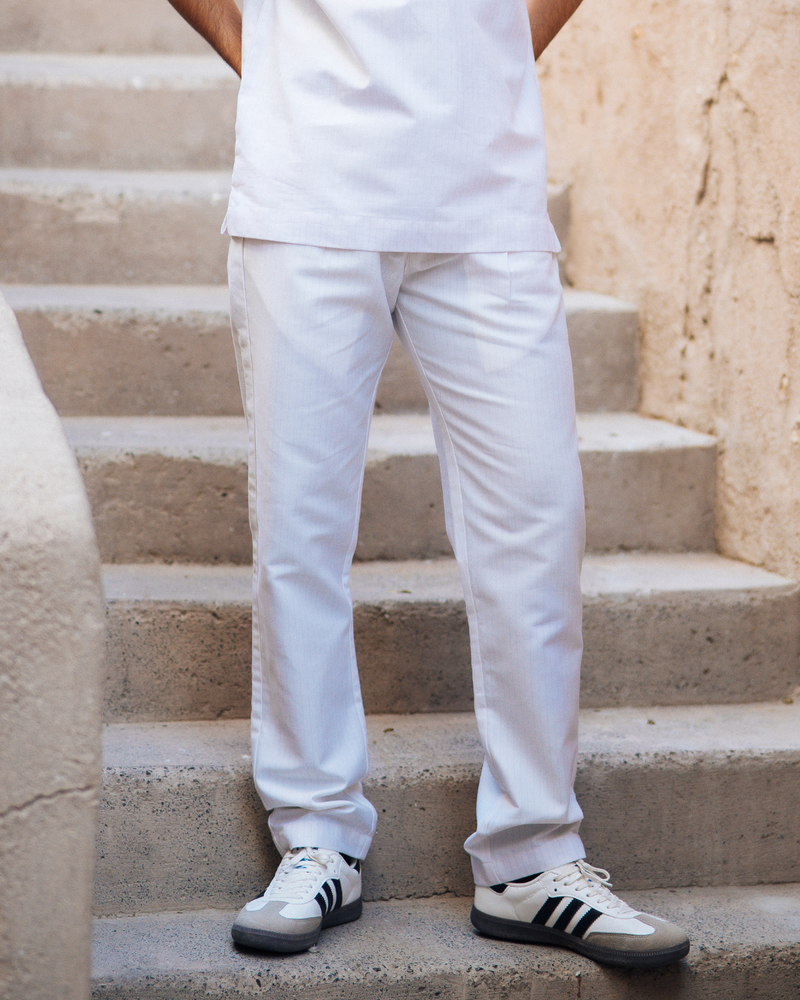 Tailored Pleated Trousers | Unisex Pleated Trousers | Janta Kumari