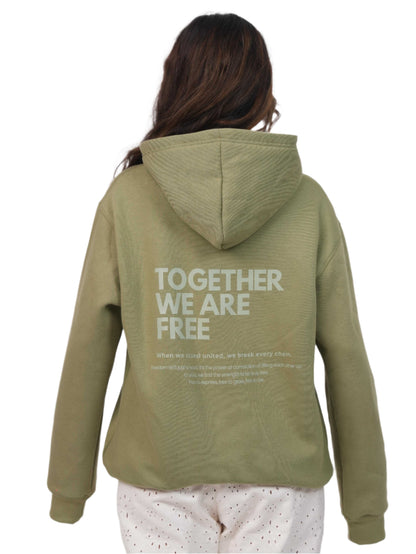 TOGETHER HOODIE WOMEN | CASUAL HOODIE | EVERYDAYWEAR | JANTAKUMARI
