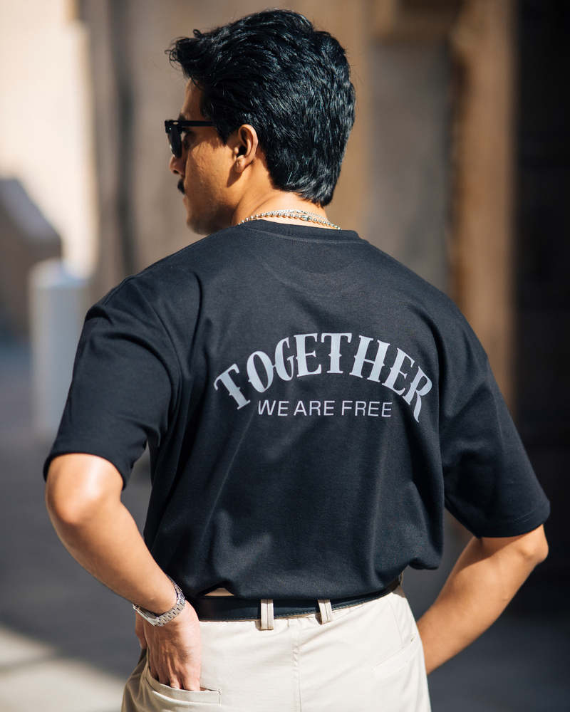 Men's Graphic Tees | We Are Free T-Shirt | Janta Kumari