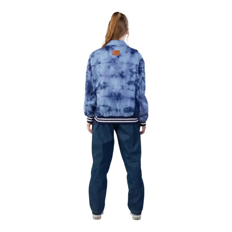 TIE DYE DENIM JACKET MEN