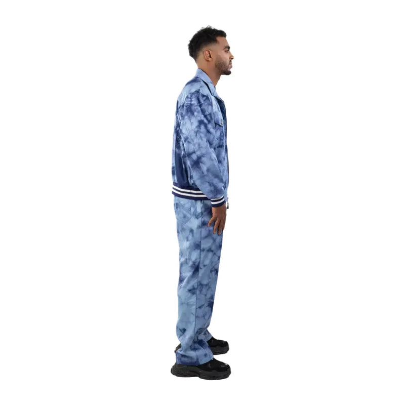 TIE DYE DENIM PANTS alternate