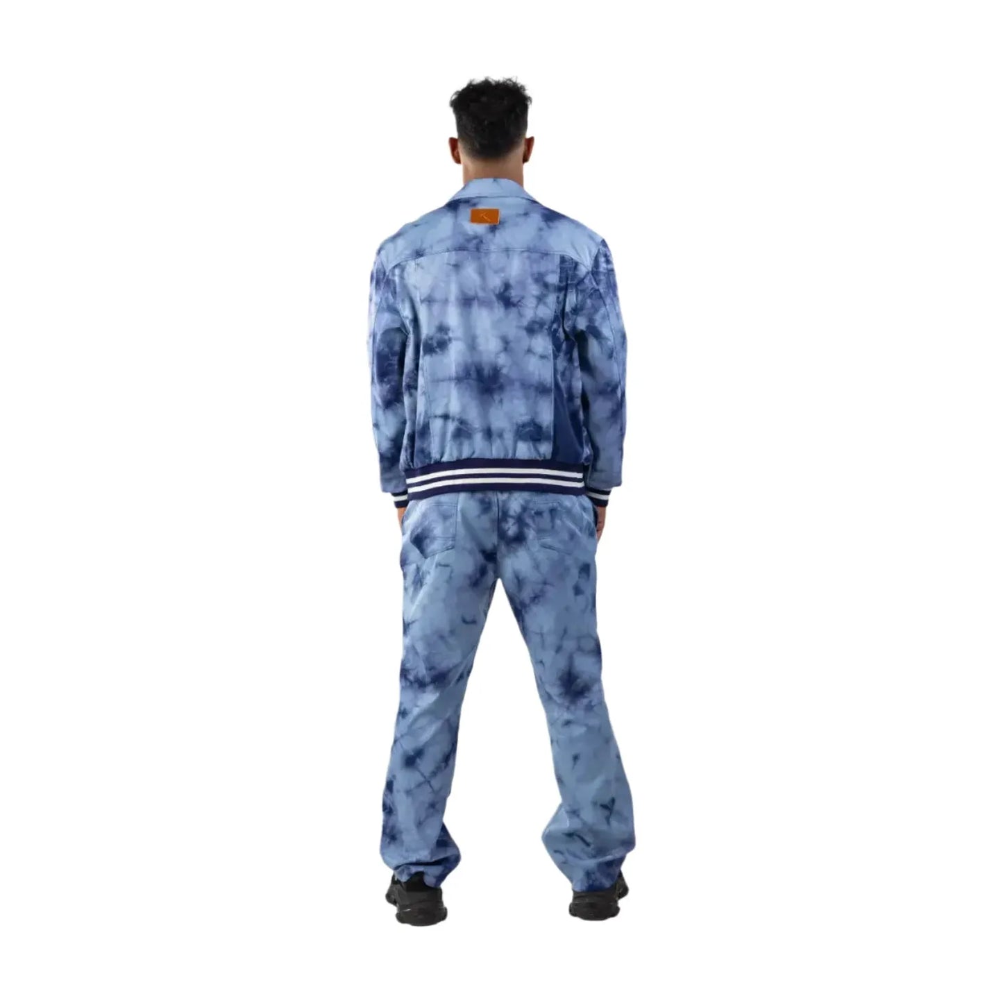 TIE DYE DENIM PANTS - Janta Kumari 
