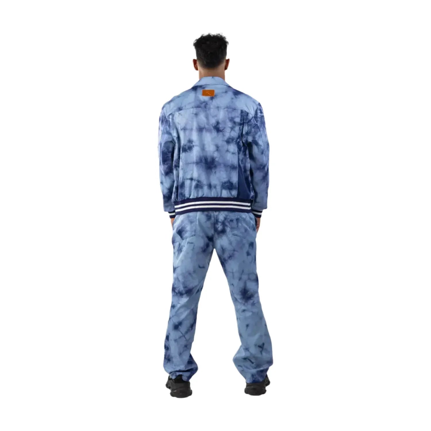 TIE DYE DENIM PANTS - Janta Kumari 