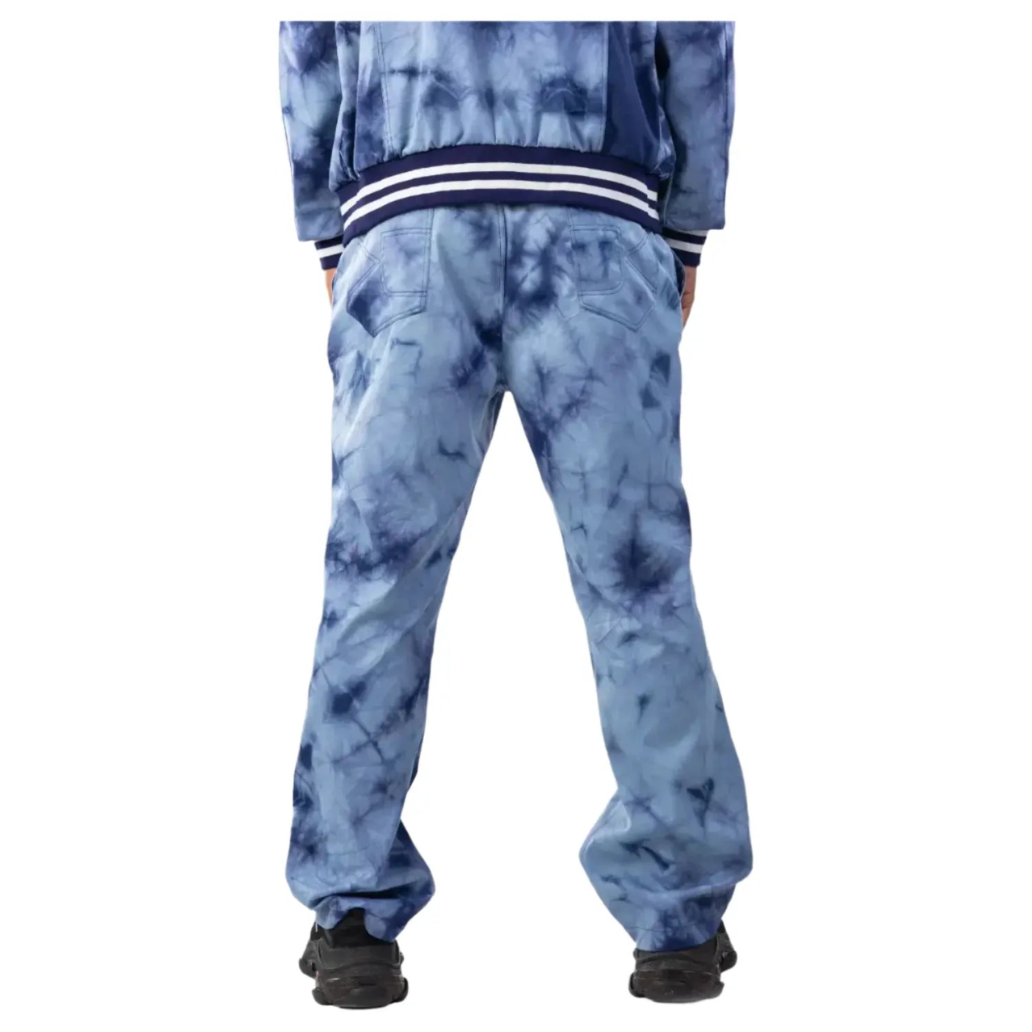 TIE DYE DENIM PANTS - Janta Kumari 