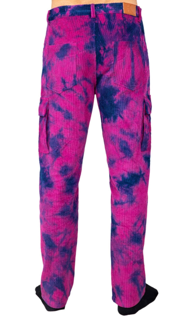 TIE DYE CORDUROY PANTS - Janta Kumari 