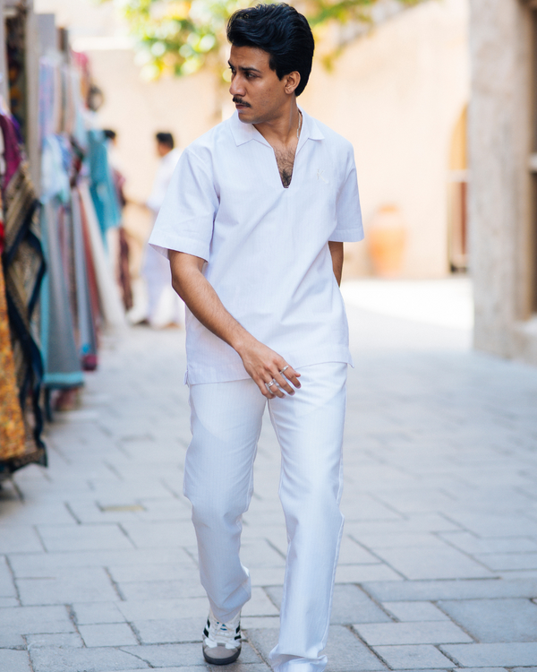 White Polo Shirts | Cross Polo Shirt | Janta Kumari