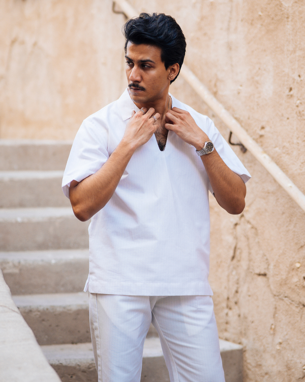 CROSSOVER POLO SHIRT
