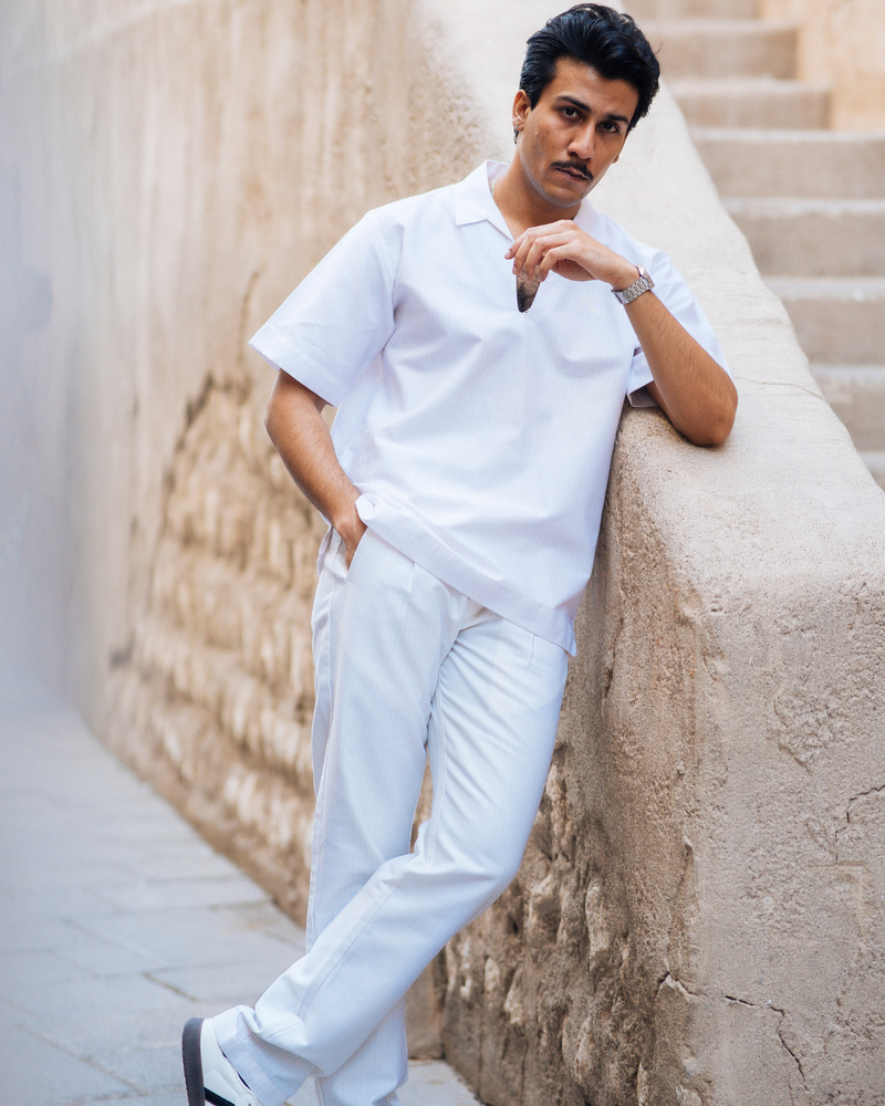 White Polo Shirts | Cross Polo Shirt | Janta Kumari
