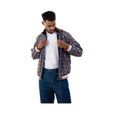 WEAVE PRINT BOMBER JACKET MEN
