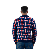WOVEN CROCHET JACKET MEN