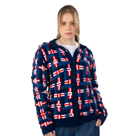 Women's Crochet Jacket | Woven Crochet Jacket | Janta Kumari