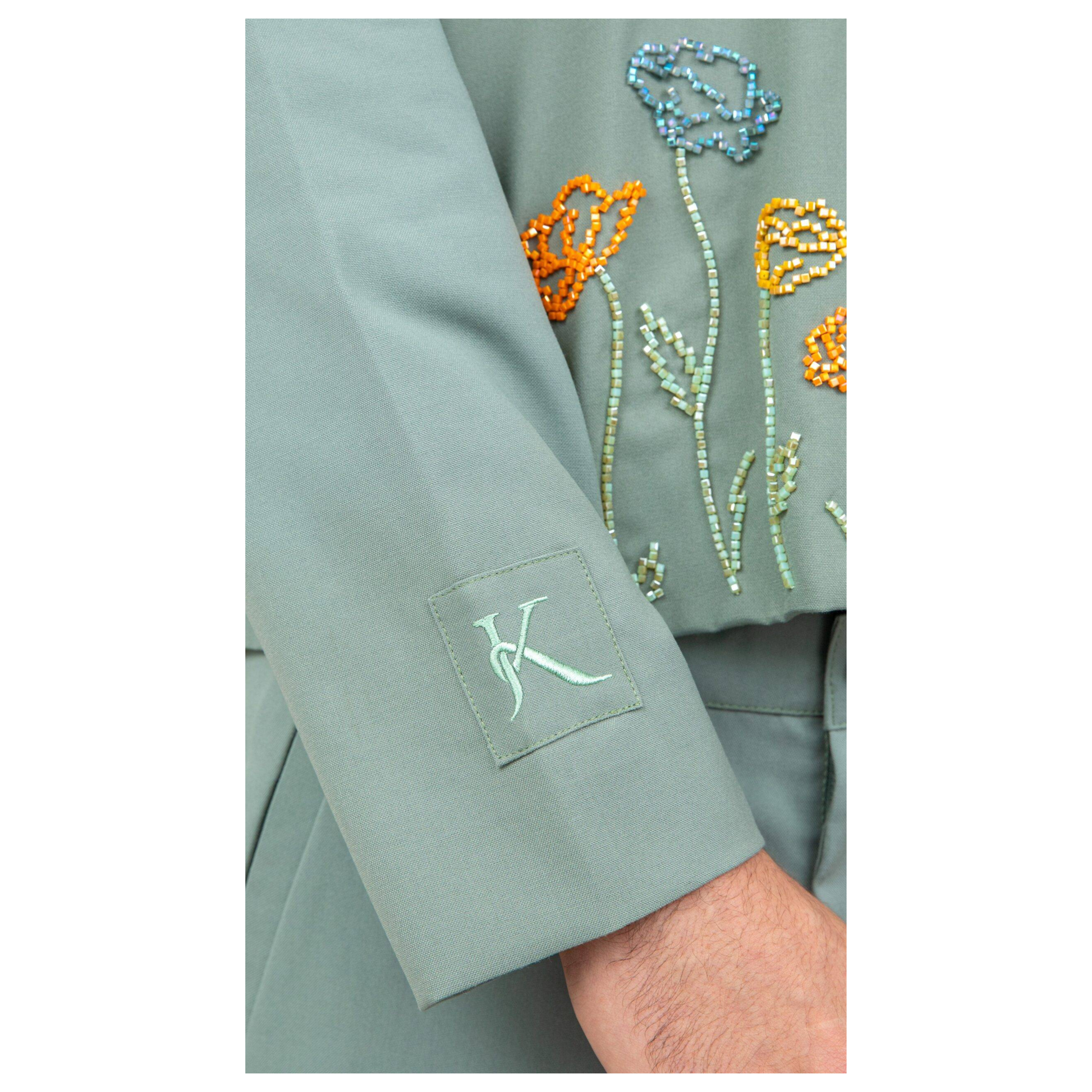 FLORAL EMBROIDERY SHIRT MEN - Janta Kumari 