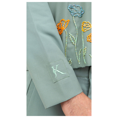 FLORAL EMBROIDERY SHIRT MEN - Janta Kumari 