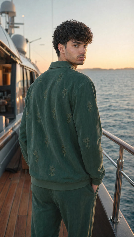 EMBROIDERY BOMBER JACKET
