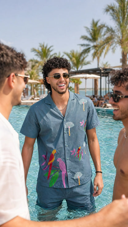 PARROT CODE SHIRT MEN