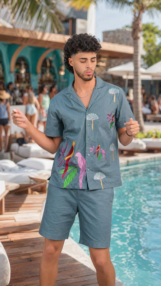 PARROT CODE SHIRT MEN