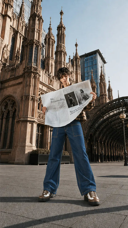 FLARE 90's DENIM JEANS MEN