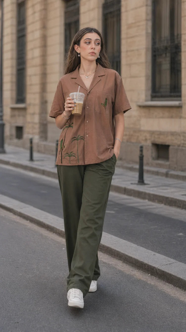 DESSERT BLOOM SHIRT WOMEN