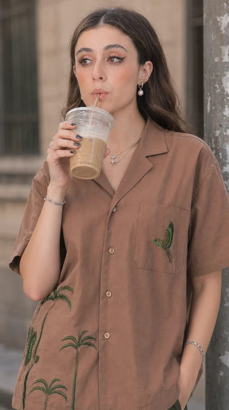 DESSERT BLOOM SHIRT WOMEN
