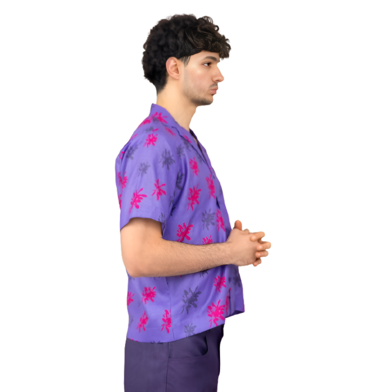 FLORAL HAWAIIAN PRINT SHIRT alternate